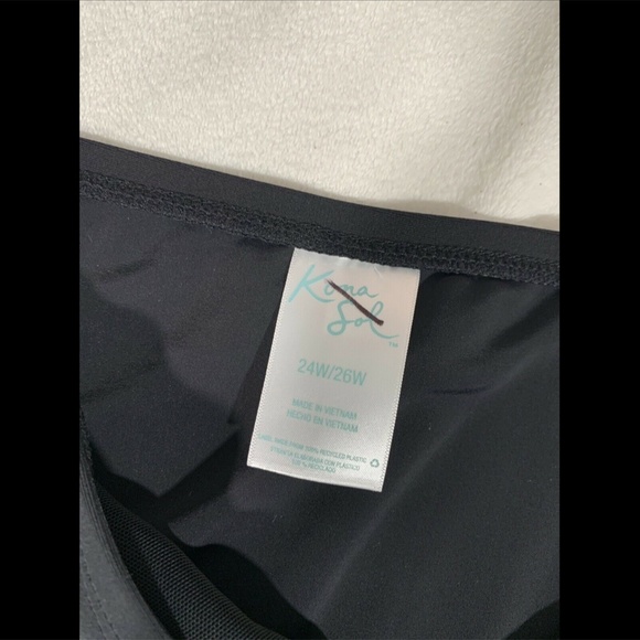 NWT $25 Kona Sol‎ Smocked Side Bikini Bikini Bottom [PLUS SZ 24W/26W ] - Picture 7 of 13
